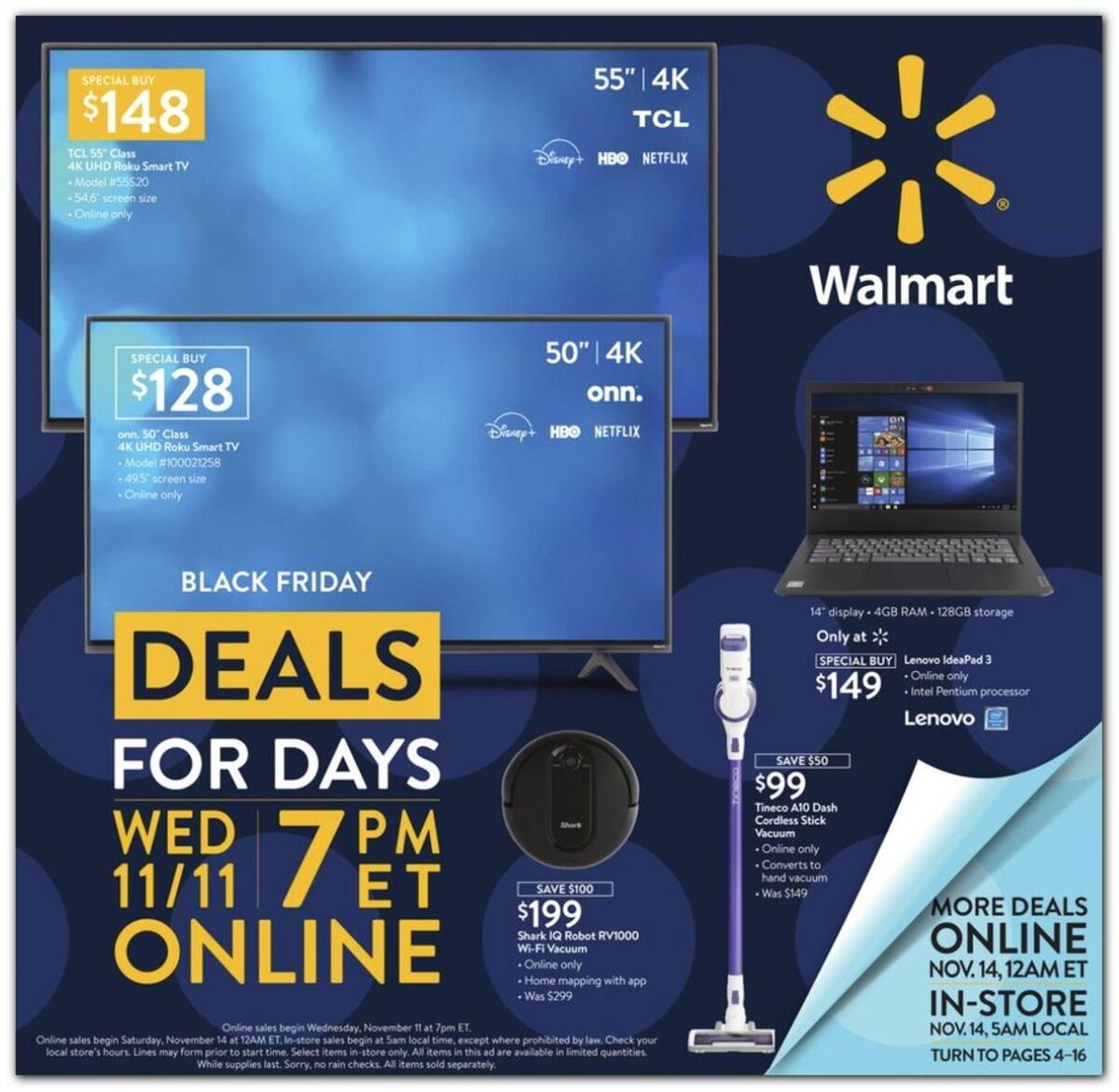 Walmart Black Friday 2020 Ad Deals Brad S Deals