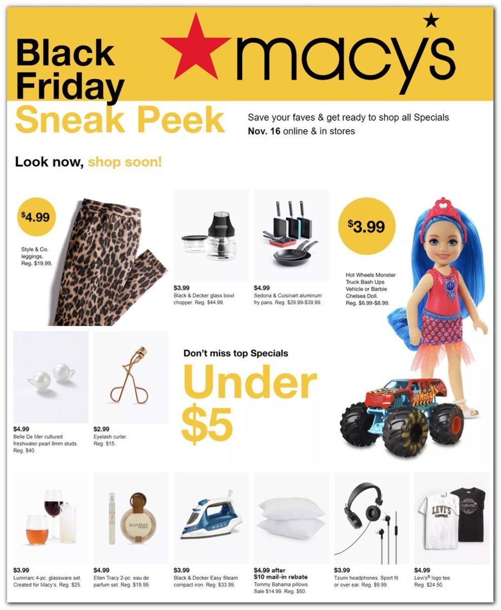 Macy's Black Friday 2020 Ad \u0026 Deals 
