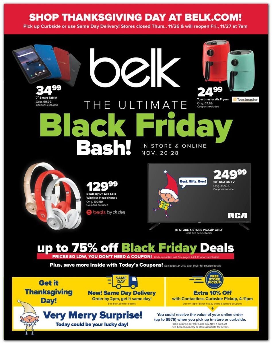 Belk Black Friday 2020 Ad Deals Brad S Deals