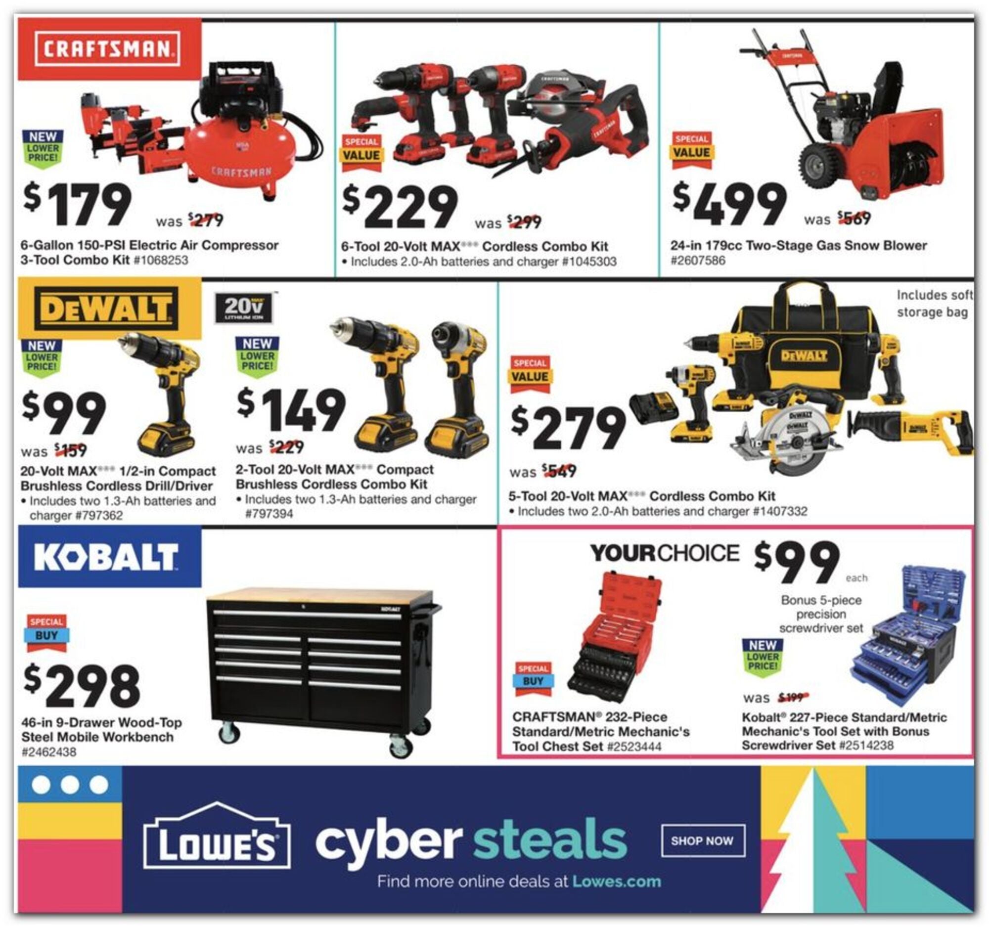 Lowe S Black Friday 2020 Ad Deals Brad S Deals