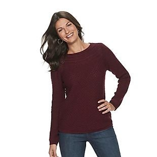 Kohl\u0027s Women\u0027s Sweaters $13