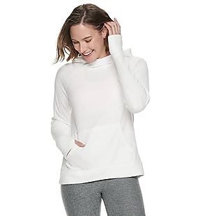 kohls white hoodie