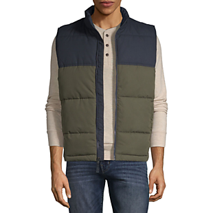 Women/'s St MSRP $44 Various Colors /& Sizes John/'s Bay Quilted Vest