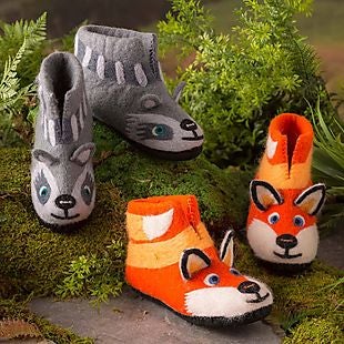 Kids Felted Wool Slippers 15 Shipped
