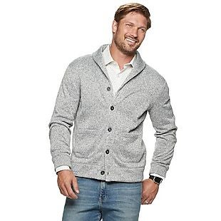 kohls mens cardigan