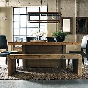 Reclaimed Wood Dining Bench 161 Shipped