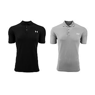 discount under armour polos