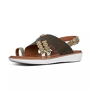 FitFlop Scallop Leather Sandals $36