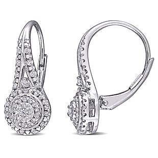 1/2ct Diamond Earrings $35 Shipped