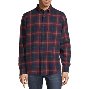 jcpenney flannel lined jeans