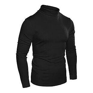 black turtleneck mens amazon
