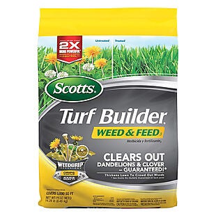 Scotts Turf Builder Weed & Feed $24