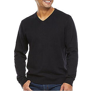 jcpenney v neck sweater