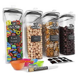 4ct Airtight Storage Containers $23