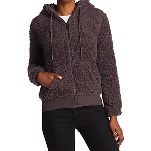 nordstrom rack fuzzy jacket