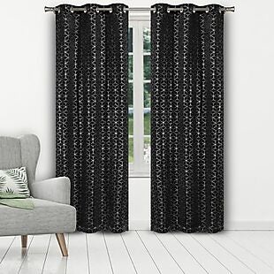 2pk Printed Blackout Curtain Panels $22