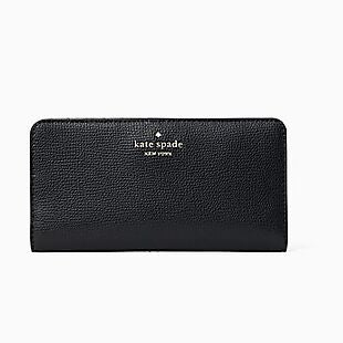 Kate Spade Leather Wallet $47 Shipped