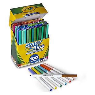 100pc Crayola Washable Marker Set $16