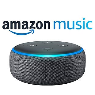 Echo Dot + Amazon Music Unlimited $11