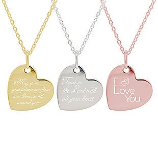 Silver Heart Necklace $20 Shipped