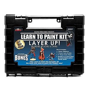 Learn-to-Paint Miniatures Kit $35 Shipped