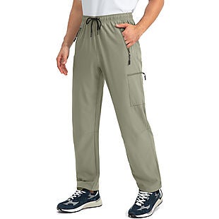 Men's Quick-Dry Hiking Pants $14 Shipped