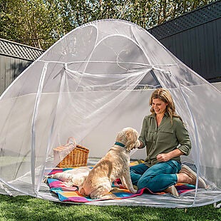 Pop-Up Mosquito Net Tent $55 Shipped