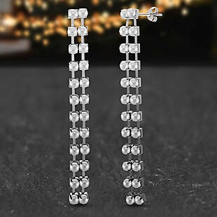 Simulated Pearl Drop Earrings $8 Shipped