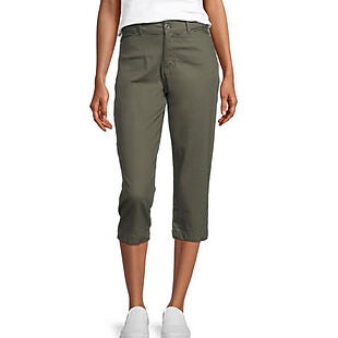 JCPenney Secretly Slender Capris $9 