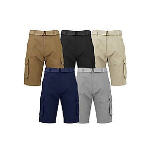 2pk Belted Cargo Shorts $25 Shipped