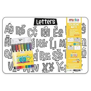 4pk Drawing Pad & 7 Dry-Erase Markers $15