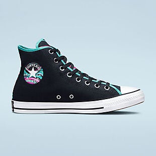 knee high heel converse