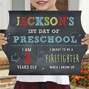 Back-to-School Sign $19 Shipped