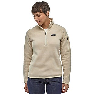 Patagonia Quarter-Zip Sweater $60 Shipped