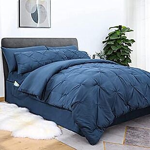 8pc Pintuck Bedding Set $49 Shipped