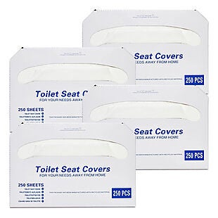 4pk 250pc Flushable Toilet Liners $19