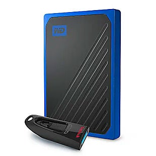 1TB Portable SSD + Flash Drive $100