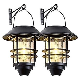 2pk Solar Wall Lanterns $30 Shipped