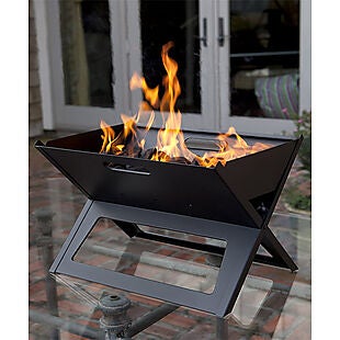 Portable Charcoal Grill $25