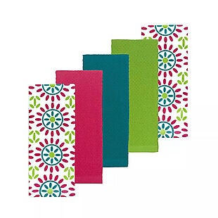 5pk Kitchen Towels $7