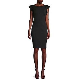 Calvin Klein Flutter-Sleeve Dress $35