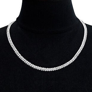 1ct Diamond Necklace $80 Shipped