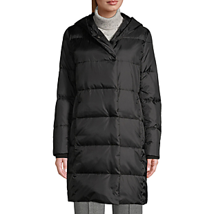 Lands' End Quilted Down Coat $30