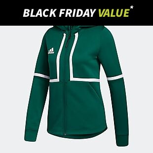 Adidas Women's Hooded Jacket $27 Shipped