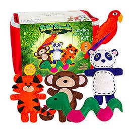 Kids' Animal Craft and Sew Kits $22