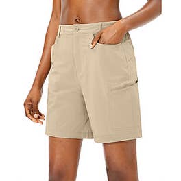 Women's Hiking Cargo Shorts $25 Shipped