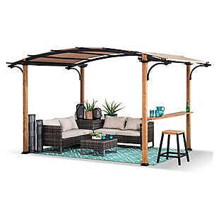 Steel Arch Pergola $422 Shipped