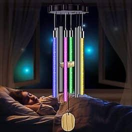 Color-Changing Wind Chimes $13 Shipped