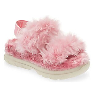 UGG Sugar Faux-Fur Sandals $26