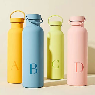 Anthropologie Monogramed Water Bottle $10